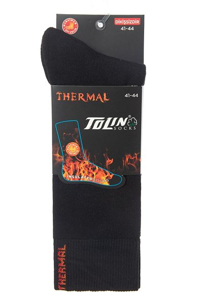 TOLIN Ανδρικές κάλτσες 12 τεμαχίων Thermal (TERMAL) Mixed Color Σετ 19408
