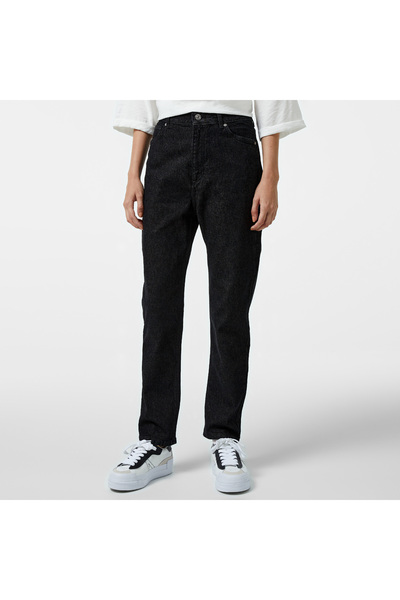 Lacoste Kadın Regular Fit Denim Siyah Pantolon