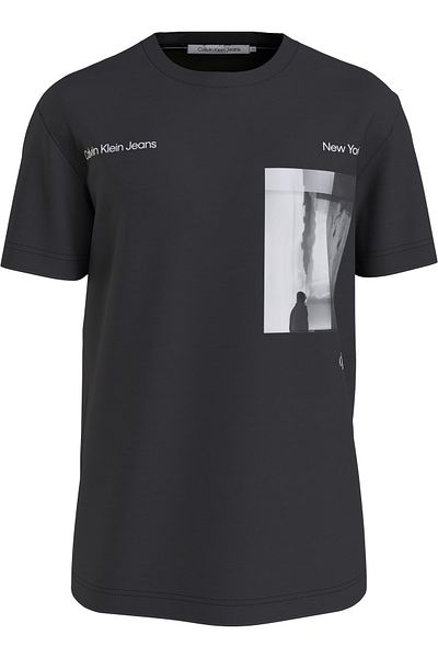 Calvin Klein Printed Crew Neck T-Shirt