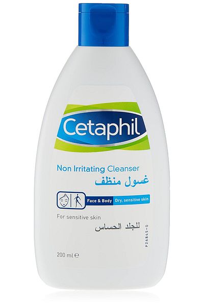 Cetaphil منظف غير مهيج للبشرة، 200 مل
