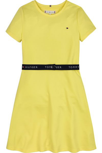 Tommy Hilfiger Essential Belted Waist Skater Dress