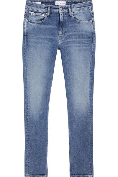 Calvin Klein Washed Mid-Rise Slim Fit Jeans
