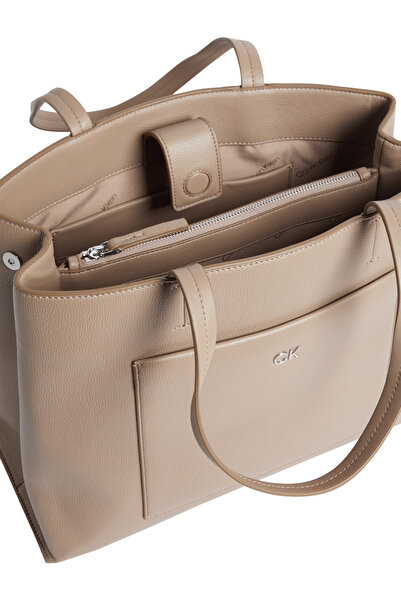 Calvin Klein Logo Detaylı Tote Çanta