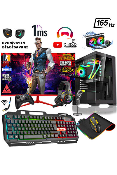 Zeiron xTreme V50 Ryzen 7 5700X 16GB RAM 1TB M.2 Nvme SSD RTX3060 12GB 27" 16...