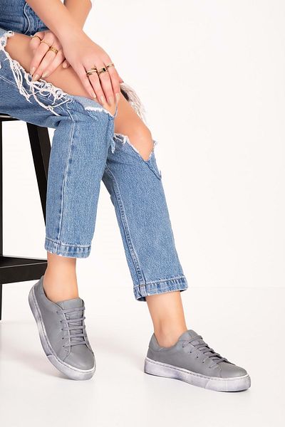 Gondol Pantofi casual din piele naturală alpx.777