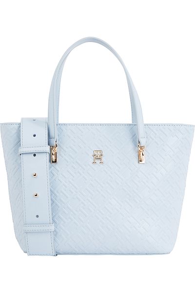 Tommy Hilfiger TH Monogram Embossed Small Tote