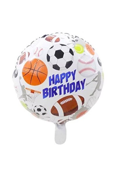 Parti Dükkanım Sports Football Basketball Volleyball Foil Balloon (45 cm)