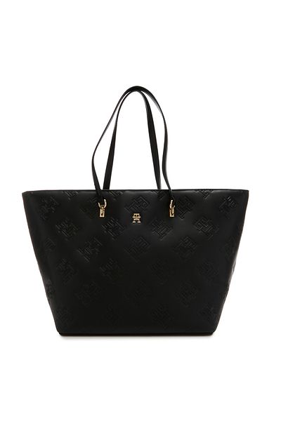 Tommy Hilfiger Refined Zwarte Shopper AW0AW15726BDS