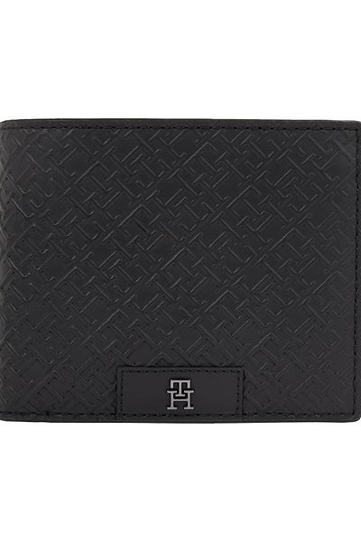 Tommy Hilfiger TH Monogram Leather Credit Card And Coin Wallet