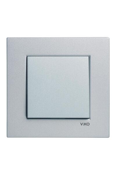 VİKO مفتاح Viko Silver Novella Key (MECHANISM INCLUDED) (VK- 92005001 )
