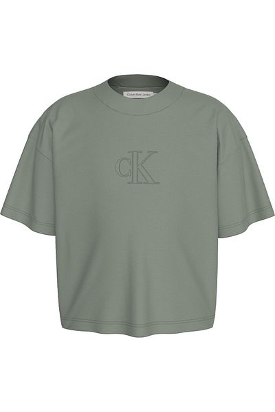 Calvin Klein Girls Green Crop Top