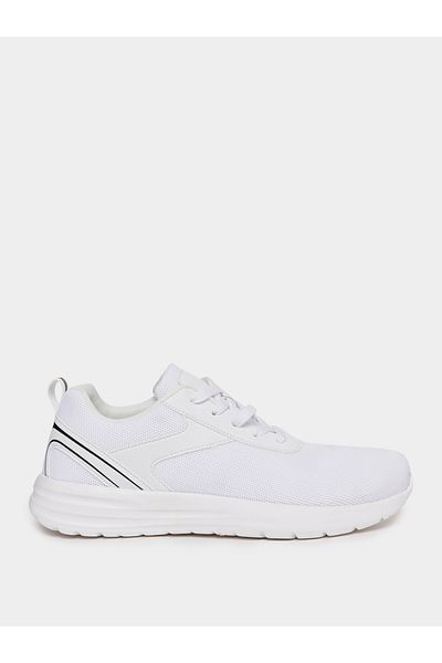Styli Knitted Lightweight Lace Up Sneakers