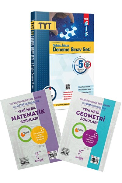 ÖZDEBİR YAYINEVİ Karekök, Özdebir Yayınları Yeni Nesil Sorularla TYT 5 Deneme Sınavı