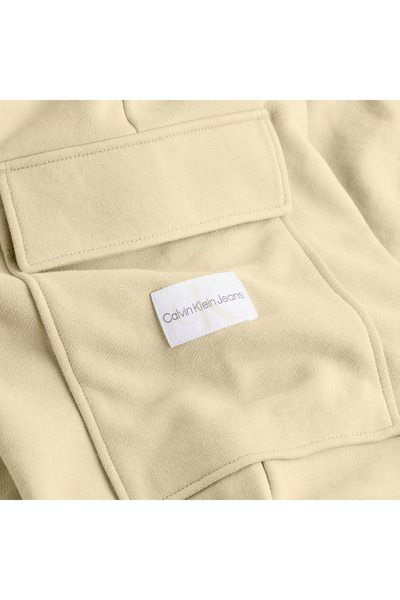 Calvin Klein Logo Badge Detail Elastic Waist Pants