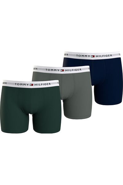 Tommy Hilfiger مجموعة من 3 سراويل داخلية بحزام شعار