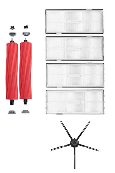 techpart Σετ ανταλλακτικών 7 τεμαχίων συμβατό με ρομπότ ηλεκτρική σκούπα Roborock S7 Max V