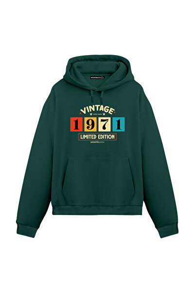 Mounte Bianca Унісекс Вінтаж 1971 - Худі з капюшоном