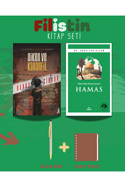 Ekin Yayınları Diken Ve Karanfil-hamas (2 KİTAP) Yahya Sinvar, Abdullah Azzam