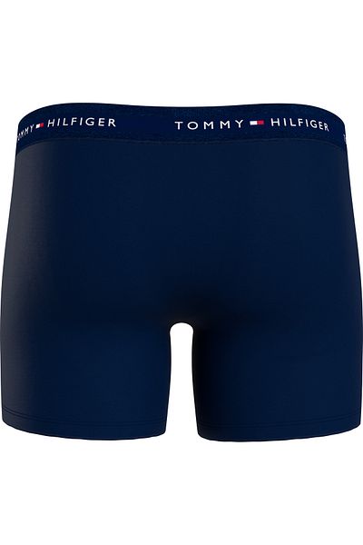 Tommy Hilfiger مجموعة من 3 سراويل داخلية بوكسر بشعار على الخصر