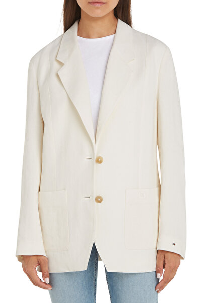 Tommy Hilfiger Elevated Single Breasted Relaxed Blazer
