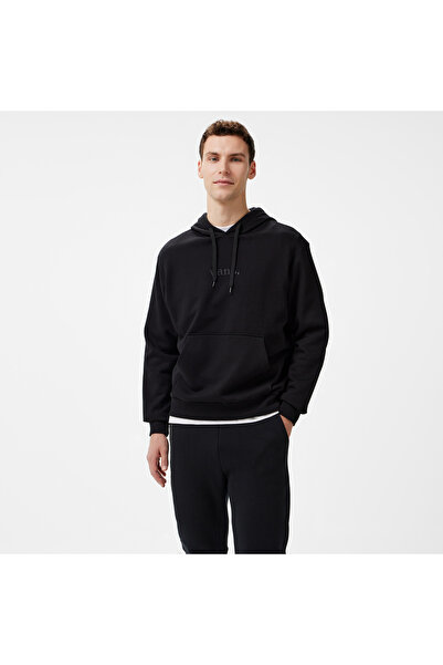 Vans Essential Relaxed Po Erkek Siyah Sweatshirt
