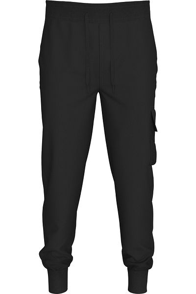 Calvin Klein Logo Embroidered Drawstring Waist Joggers