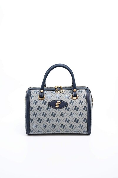 Silver Polo حقيبة يد نسائية باللون الرمادي - Laci SP1091