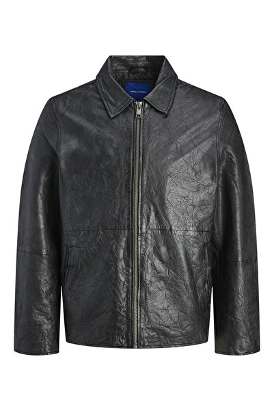 Jack & Jones Lederjacke Lederjacke