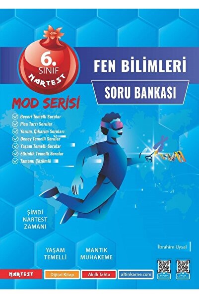 Nartest Yayınevi 6. Sınıf Mod Fen Bilimleri Soru Bankası