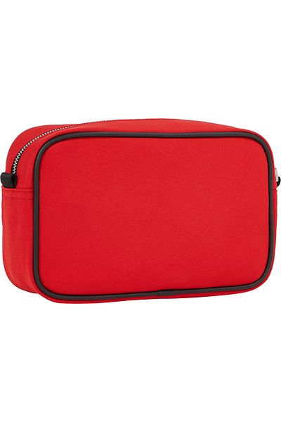 Tommy Hilfiger Logo Print Zippered Reporter Bag