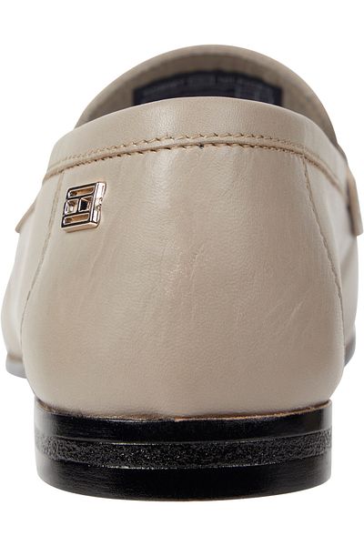 Tommy Hilfiger Essential Leather Flag Plaque Loafers