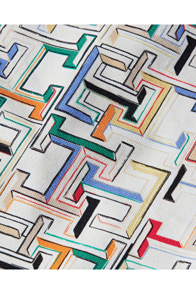 Tommy Hilfiger All Over Print Polo Neck T-Shirt Dress