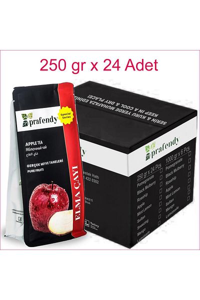 prafendy 24 Dedicated Apple Tea Real Fruit Green - 250 g
