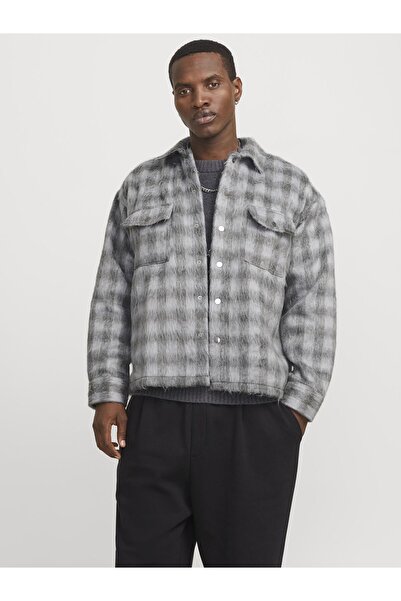 Jack & Jones Overshirt Weit geschnitten Overshirt