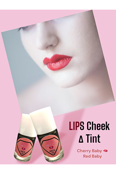Mua Lips Cheek Tint Dudak & Yanak Renklendiricisi-RED