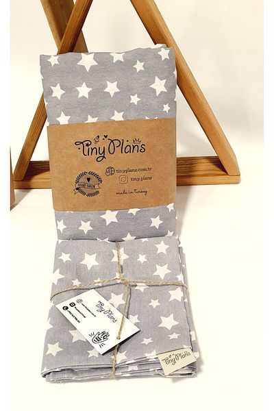 tiny plans Single Elastic Sheet-Pillowcase Set