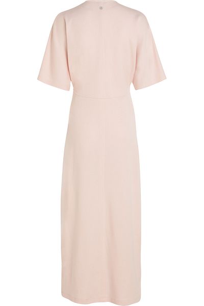 Tommy Hilfiger Keyhole Slit Maxi Fit And Flare Dress