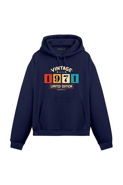 Mounte Bianca Unisex Vintage 1971 - Κανονική κουκούλα