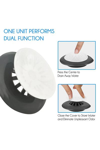 MAİN SHOP 1Pcs Kitchen Bathroom Bathtub Sink Drain Filter Strainer Pump Spigot Stopper M-113