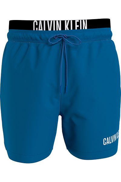 Calvin Klein Logo Detail Drawstring Waist Swim Shorts