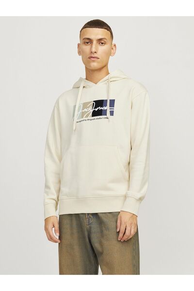 Jack & Jones Πουλόβερ - Λευκό - Στενή εφαρμογή