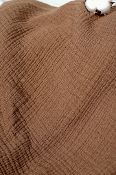 Müslingo 90X120 cm Muslin Blanket - 4 Layer, Tasseled Ze4 Layer
