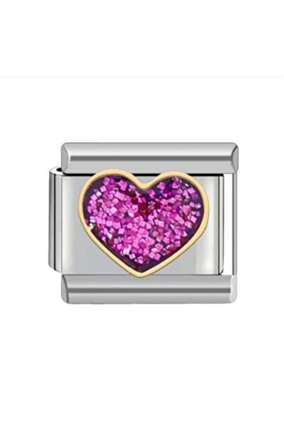 Modadiro سحر القلب اللامع الأرجواني