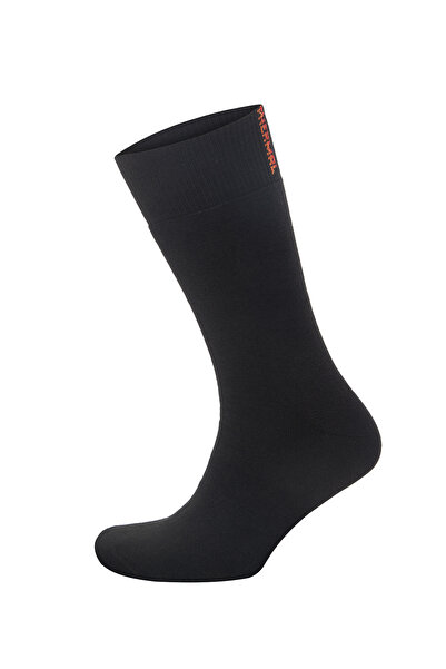 TOLIN Men's 3-Piece Thermal (Termal) Black Socks Set 19408