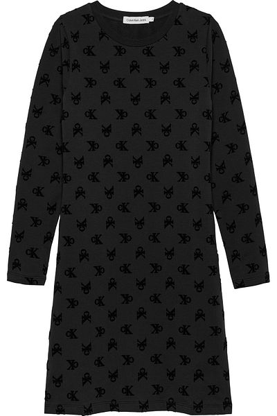 Calvin Klein AOP Monogram Bodycon Dress