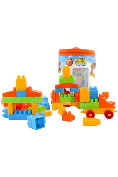 DuyuMarket Dede - Multi Blocks 62 Parça Yapı Blokları Seti Eğitici Öğretici O...
