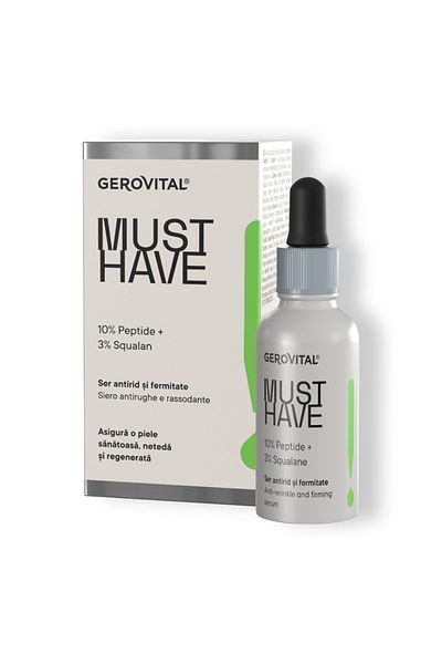 GEROVITAL MUST HAVE SER ANTIRID SI FERMITATE 30ml