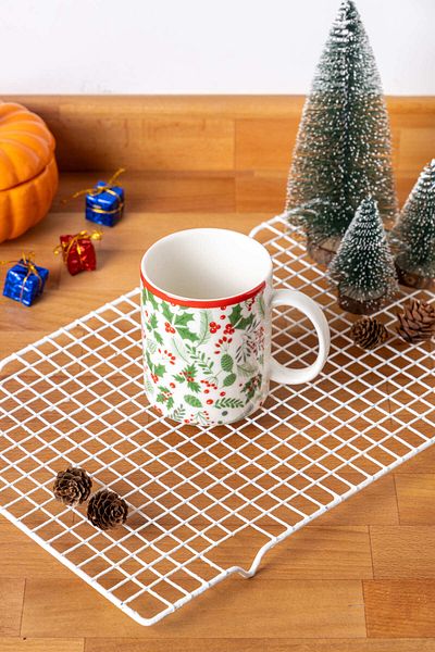 FH finehome Kokina Porcelain Christmas Mug