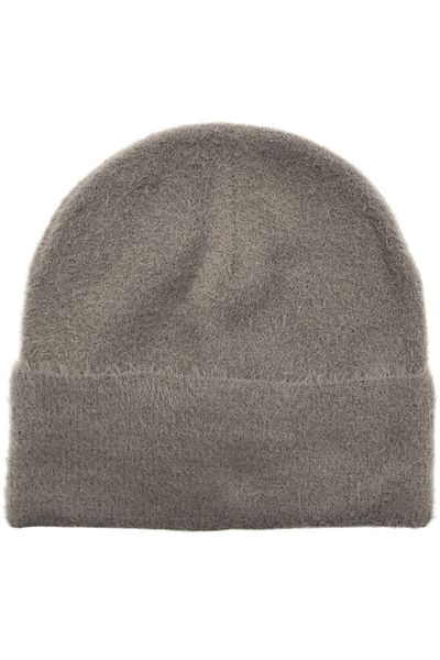 AXE SPORTSWEAR Winter Gray Brown Soft Textured Folded Comfortable Use Basic Plush Beanie Winter Beanie