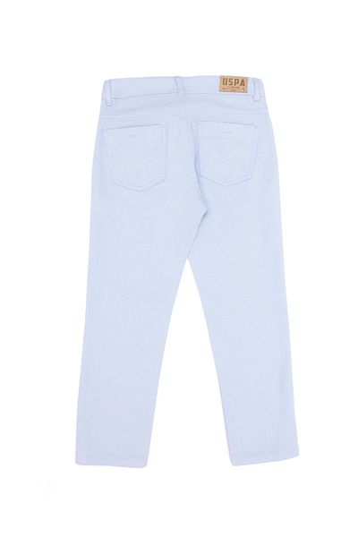 U.S. Polo Assn. Boy's Light Blue Canvas Pants 1578428